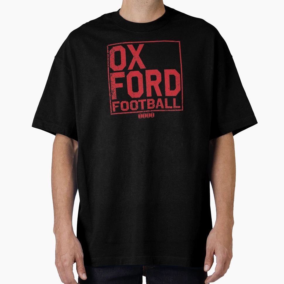 Oxford Football College Football Town T-Shirt - Unique Graphic Men Women - T-Shirt, Sweatshirt, Hoodie