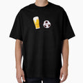 Beer And Soccer Best Friends Life T-Shirt - Unique Graphic Men Women - T-Shirt, Sweatshirt, Hoodie