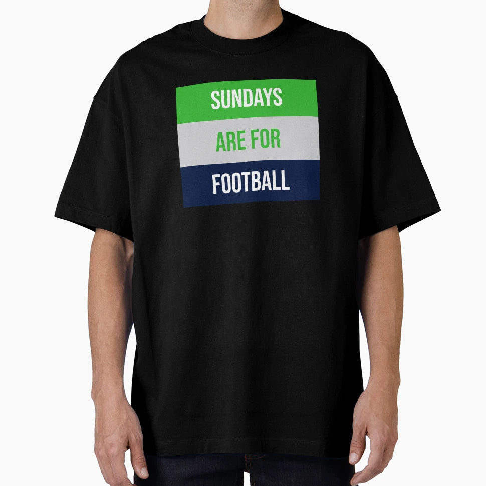 Sundays Are Football T-Shirt - Novelty Apparel Unisex - T-Shirt, Sweatshirt, Hoodie