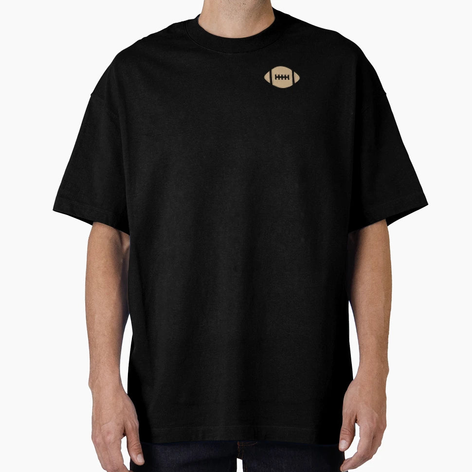 American Football Minimalist Simple T-Shirt - Trendy Graphic for Adults - T-Shirt, Sweatshirt, Hoodie