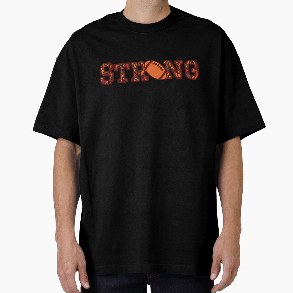 Strong Maroon And Orange 2 T-Shirt - Streetwear Style for Adults - T-Shirt, Sweatshirt, Hoodie