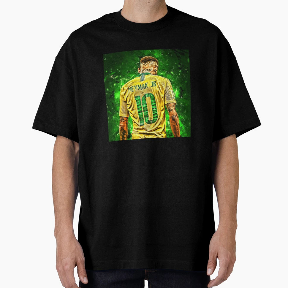 Neymar National Team T-Shirt - Novelty Apparel Unisex - T-Shirt, Sweatshirt, Hoodie