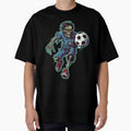 Zombie Football Player Zombies T-Shirt - Aesthetic Graphic Unisex - T-Shirt, Sweatshirt, Hoodie