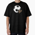 Soccer Cheetah Love T-Shirt - Minimalist Print Men Women - T-Shirt, Sweatshirt, Hoodie