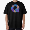 Alphabet Letter Q Screen T-Shirt - Custom Art Print for Adults - T-Shirt, Sweatshirt, Hoodie