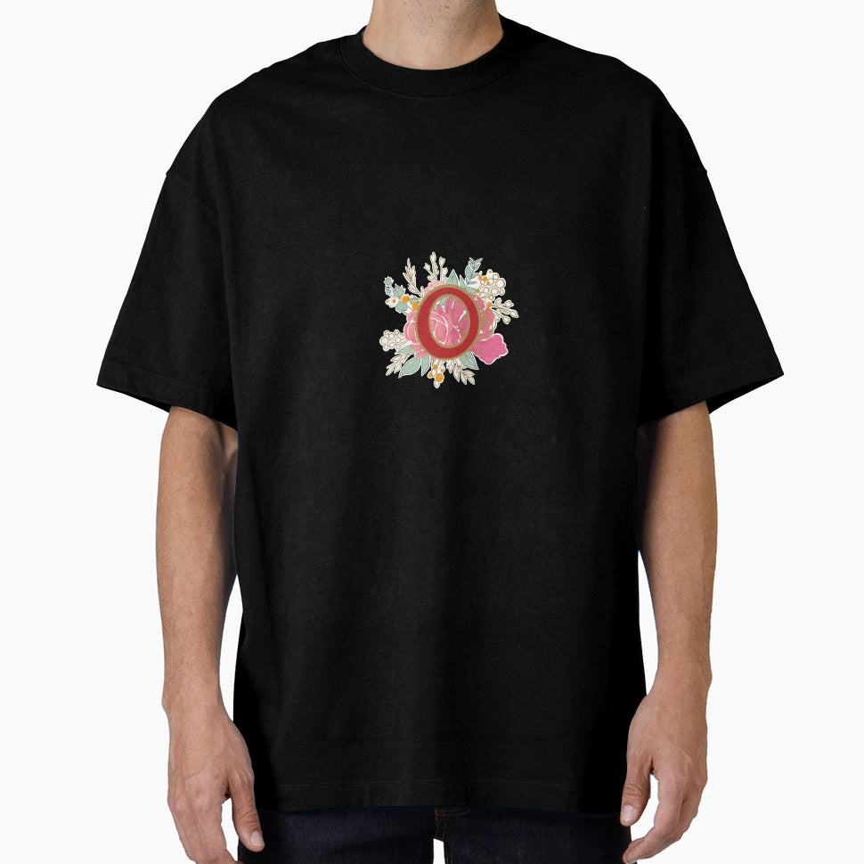 Letter O T-Shirt - Unique Graphic for Adults - T-Shirt, Sweatshirt, Hoodie
