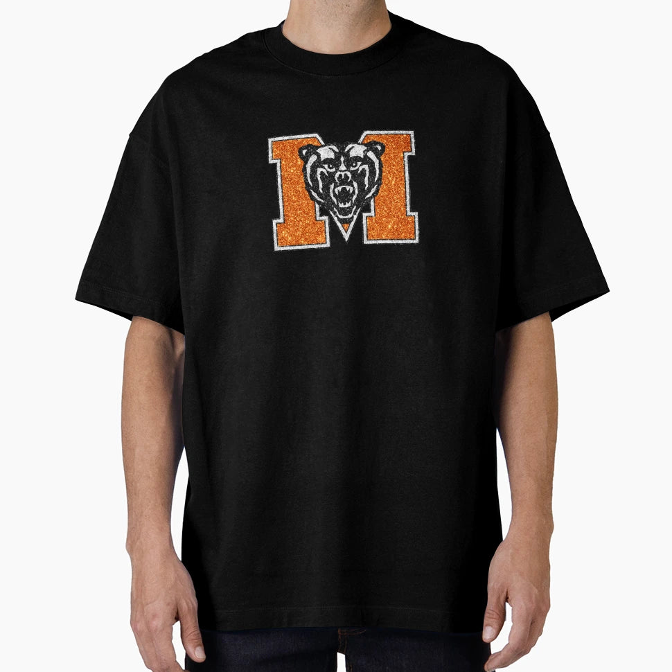 Mercer Glitter Logo T-Shirt - Trendy Graphic for Adults - T-Shirt, Sweatshirt, Hoodie