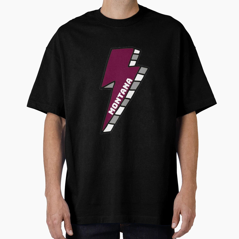 University Montana Lightning Bolt T-Shirt - Casual Everyday Wear Unisex - T-Shirt, Sweatshirt, Hoodie
