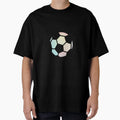 Ombr Soccer Ball T-Shirt - Aesthetic Graphic for Adults - T-Shirt, Sweatshirt, Hoodie