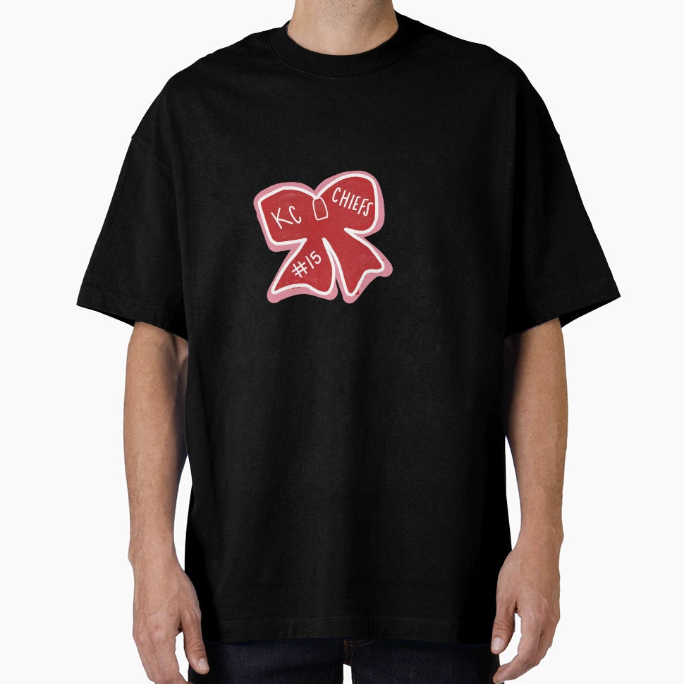 Chiefs Bow T-Shirt - Novelty Apparel Unisex - T-Shirt, Sweatshirt, Hoodie