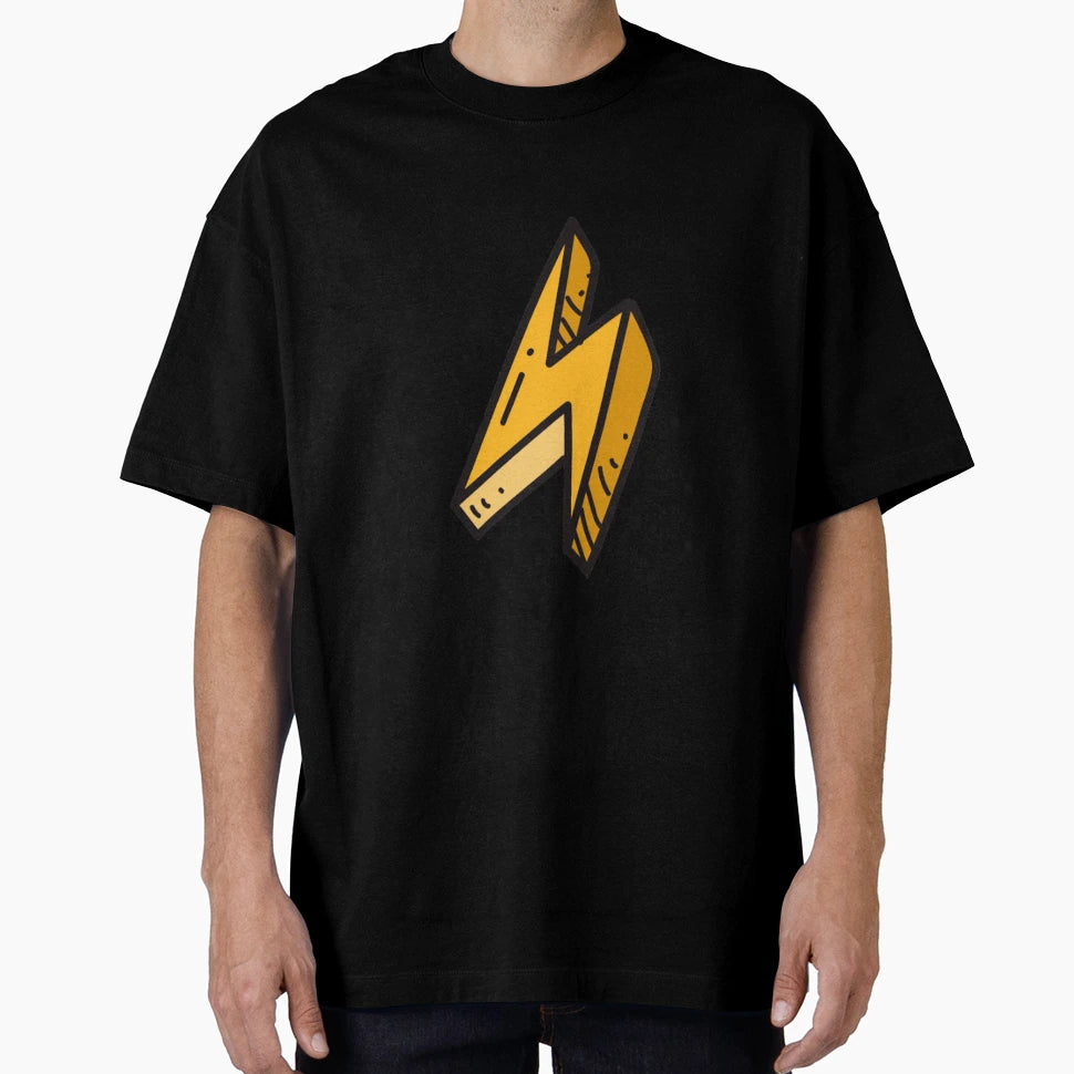 Lightning Bolt T-Shirt - Graphic Print Unisex - T-Shirt, Sweatshirt, Hoodie