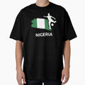 Nigeria Football T-Shirt - Novelty Apparel for Adults - T-Shirt, Sweatshirt, Hoodie