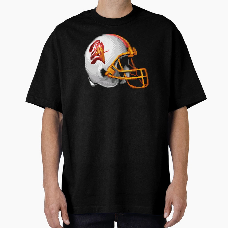 Buccaneers Helmet Sprite T-Shirt - Custom Art Print Men Women - T-Shirt, Sweatshirt, Hoodie
