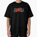Love Football Orange Navy Blue Graffiti T-Shirt - Minimalist Print Unisex - T-Shirt, Sweatshirt, Hoodie