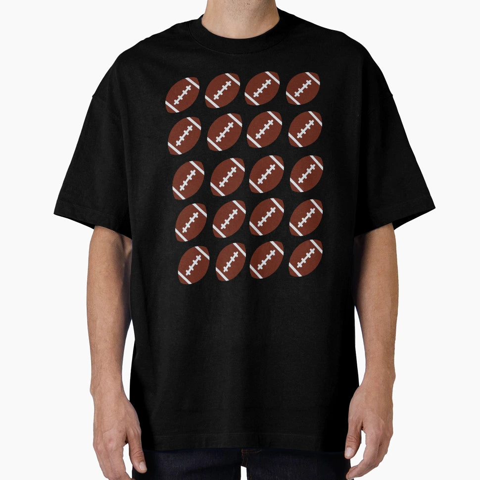 Crazy About Football T-Shirt - Graphic Print Men Women - T-Shirt, Sweatshirt, Hoodie