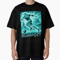 Ruhrpott Football Art T-Shirt - Graphic Print Men Women - T-Shirt, Sweatshirt, Hoodie