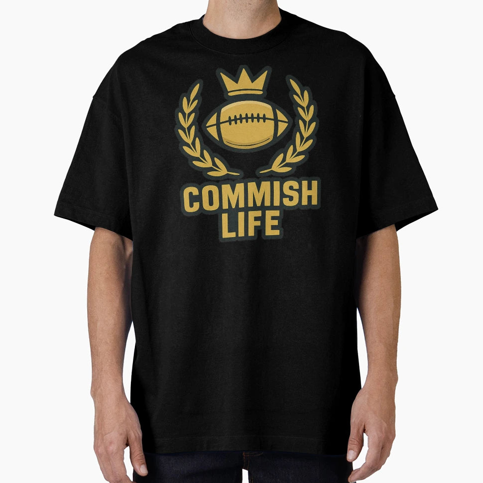 Commish Life T-Shirt - Minimalist Print Men Women - T-Shirt, Sweatshirt, Hoodie