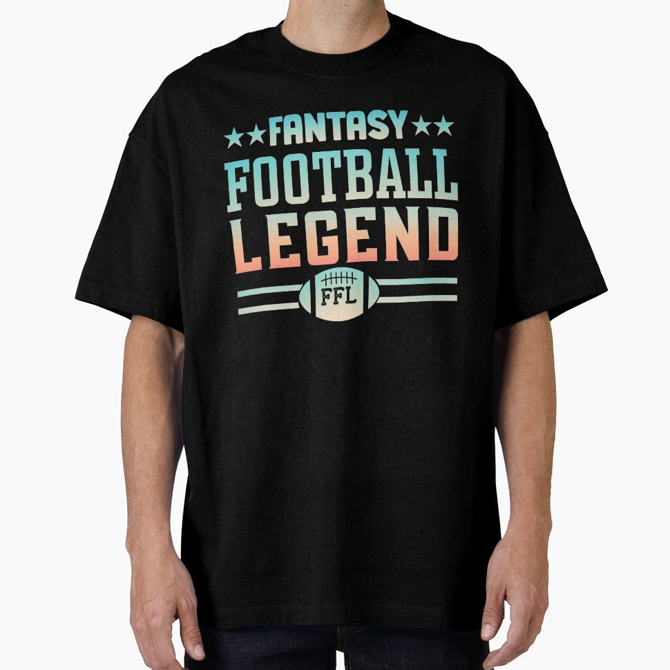 Fantasy Football Legend T-Shirt - Minimalist Print Men Women - T-Shirt, Sweatshirt, Hoodie