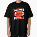 Sunday Funday Football Sport T-Shirt - Fun Novelty Design Men Women - T-Shirt, Sweatshirt, Hoodie