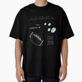 Black Watercolor Football Pack T-Shirt - Novelty Apparel Men Women - T-Shirt, Sweatshirt, Hoodie
