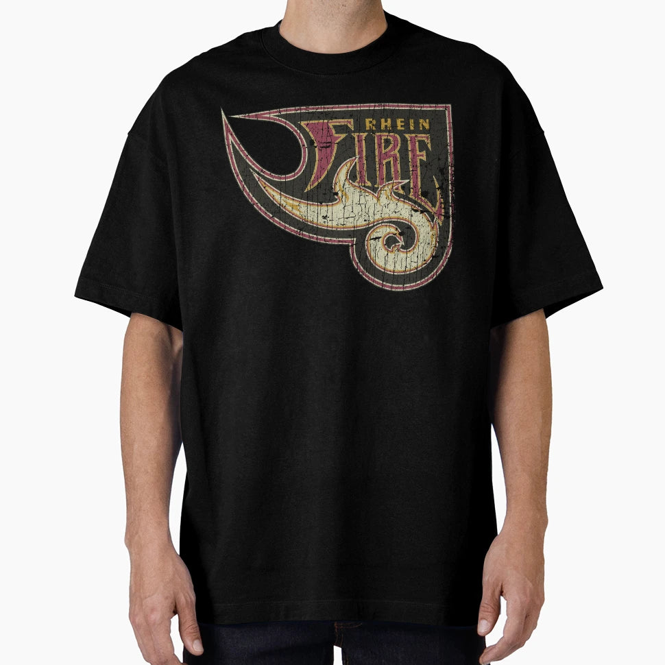Rhein Fire 1995 T-Shirt - Graphic Print Unisex - T-Shirt, Sweatshirt, Hoodie