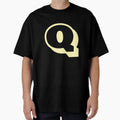 Letter Q Street Art Typography T-Shirt - Fun Novelty Design for Adults - T-Shirt, Sweatshirt, Hoodie