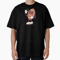 Friendly Cartoon Football Character T-Shirt - Trendy Graphic for Adults - T-Shirt, Sweatshirt, Hoodie
