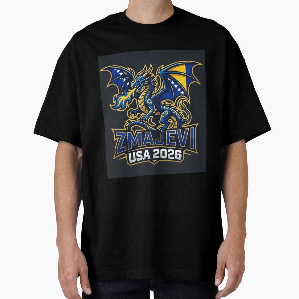 Zmajevi Bosna I Hercegovina 2 T-Shirt - Casual Everyday Wear Men Women - T-Shirt, Sweatshirt, Hoodie
