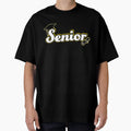 Senior Graduation Black And Yellow T-Shirt - Graphic Print Unisex - T-Shirt, Sweatshirt, Hoodie