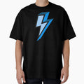 Blue Bold Lightning Bolt T-Shirt - Graphic Print for Adults - T-Shirt, Sweatshirt, Hoodie