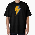Yellow Grey And Blue Lightning Bolts T-Shirt - Minimalist Print Men Women - T-Shirt, Sweatshirt, Hoodie