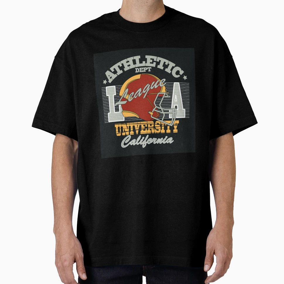 Athletic League University T-Shirt - Minimalist Print Men Women - T-Shirt, Sweatshirt, Hoodie