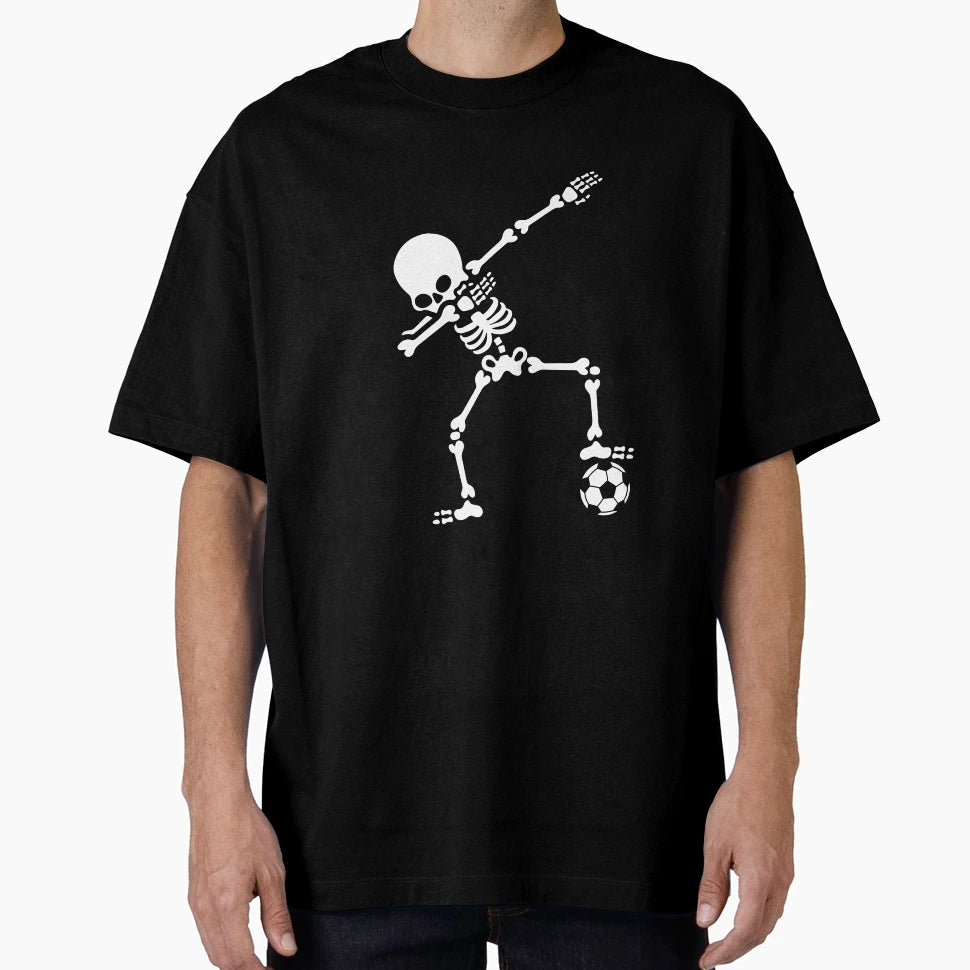 Skeleton Football Skull Sport Football T-Shirt - Novelty Apparel Men Women - T-Shirt, Sweatshirt, Hoodie