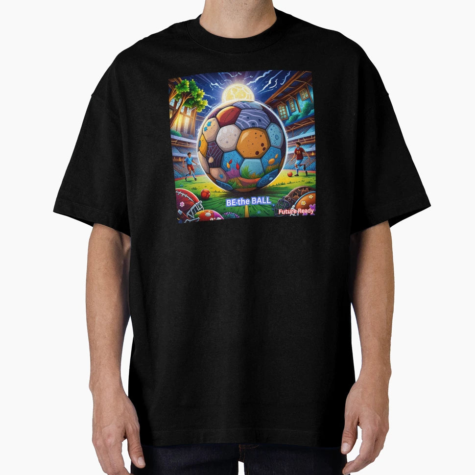 Soccer Art Be Ball T-Shirt - Novelty Apparel for Adults - T-Shirt, Sweatshirt, Hoodie