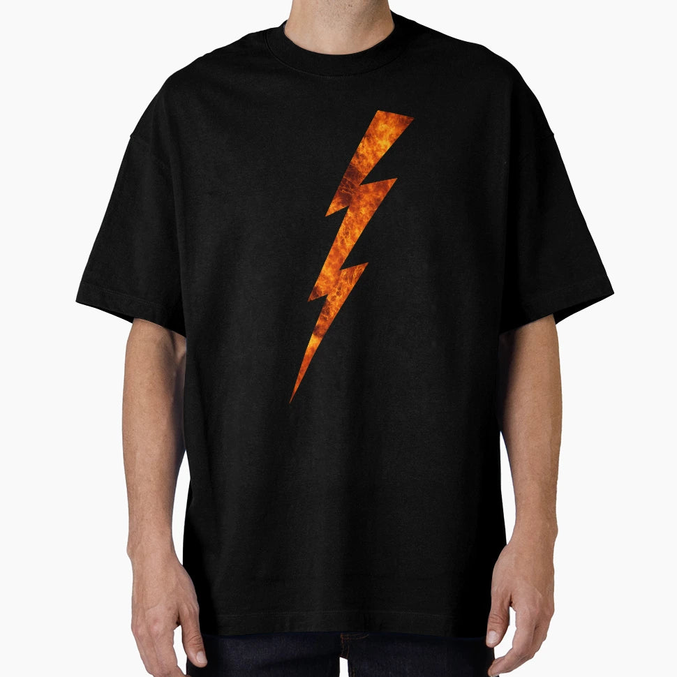 Laser Flip Bolt Fire T-Shirt - Aesthetic Graphic Men Women - T-Shirt, Sweatshirt, Hoodie