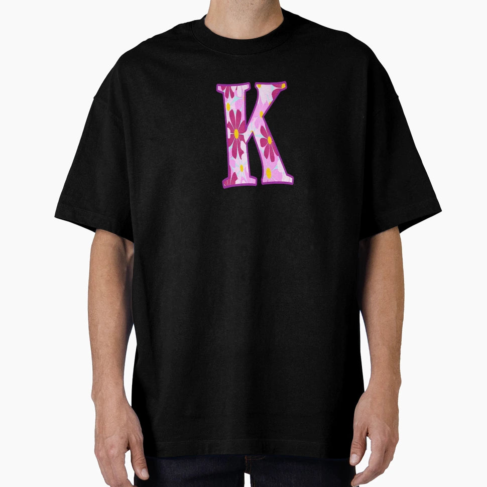Letters K T-Shirt - Minimalist Print Unisex - T-Shirt, Sweatshirt, Hoodie