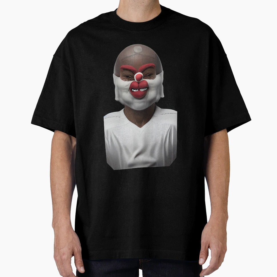 Football Clown T-Shirt - Aesthetic Graphic Unisex - T-Shirt, Sweatshirt, Hoodie