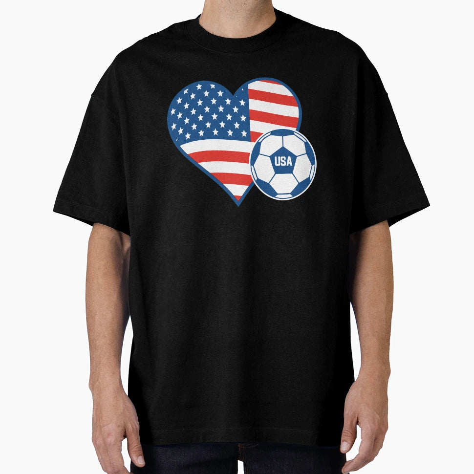 Usa International Football T-Shirt - Streetwear Style for Adults - T-Shirt, Sweatshirt, Hoodie