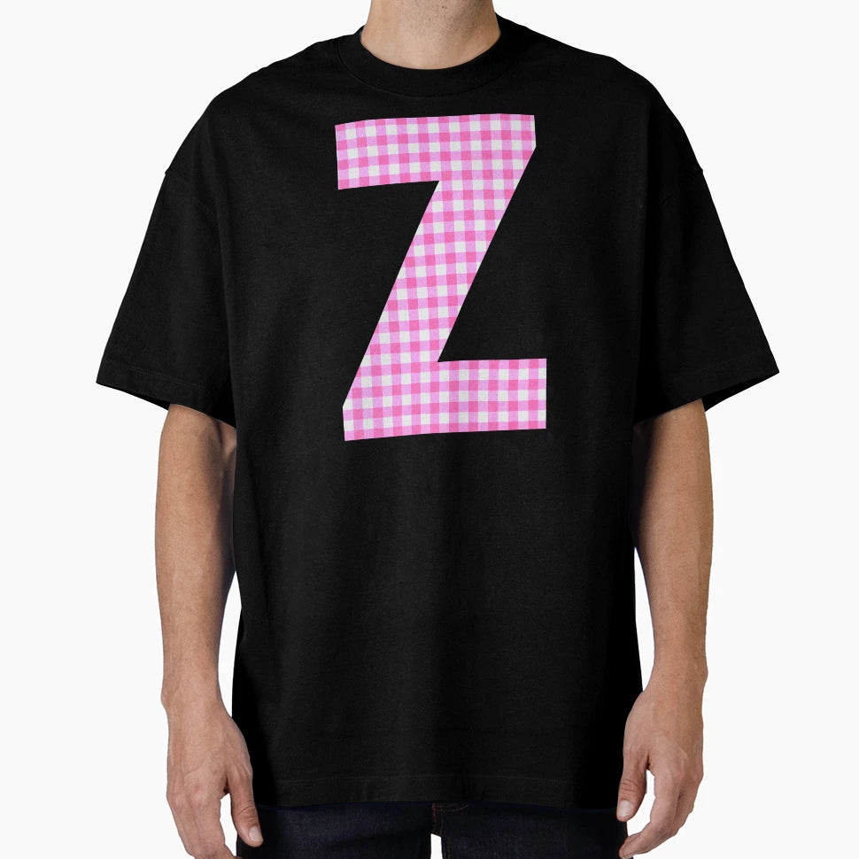 Letter Z Zebra T-Shirt - Casual Everyday Wear Unisex - T-Shirt, Sweatshirt, Hoodie