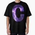 Letter C Lightning T-Shirt - Casual Everyday Wear Unisex - T-Shirt, Sweatshirt, Hoodie