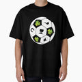 Soccer Shamrock St Patricks T-Shirt - Fun Novelty Design for Adults - T-Shirt, Sweatshirt, Hoodie