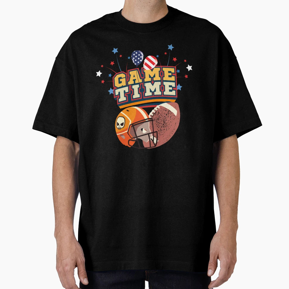 Game Time Football Florida 2021 Colors T-Shirt - Graphic Print Men Women - T-Shirt, Sweatshirt, Hoodie