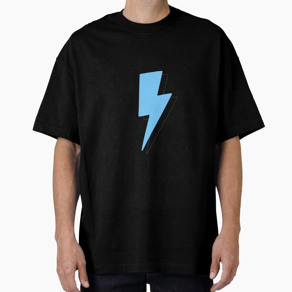 Blue Lightning Bolt T-Shirt - Unique Graphic Unisex - T-Shirt, Sweatshirt, Hoodie