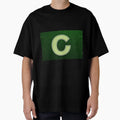 Light Green Letter C Patch Scl Hoodie - Minimalist Print Unisex - T-Shirt, Sweatshirt, Hoodie