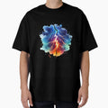 Electrifying Lightning Bolt Striking T-Shirt - Trendy Graphic for Adults - T-Shirt, Sweatshirt, Hoodie