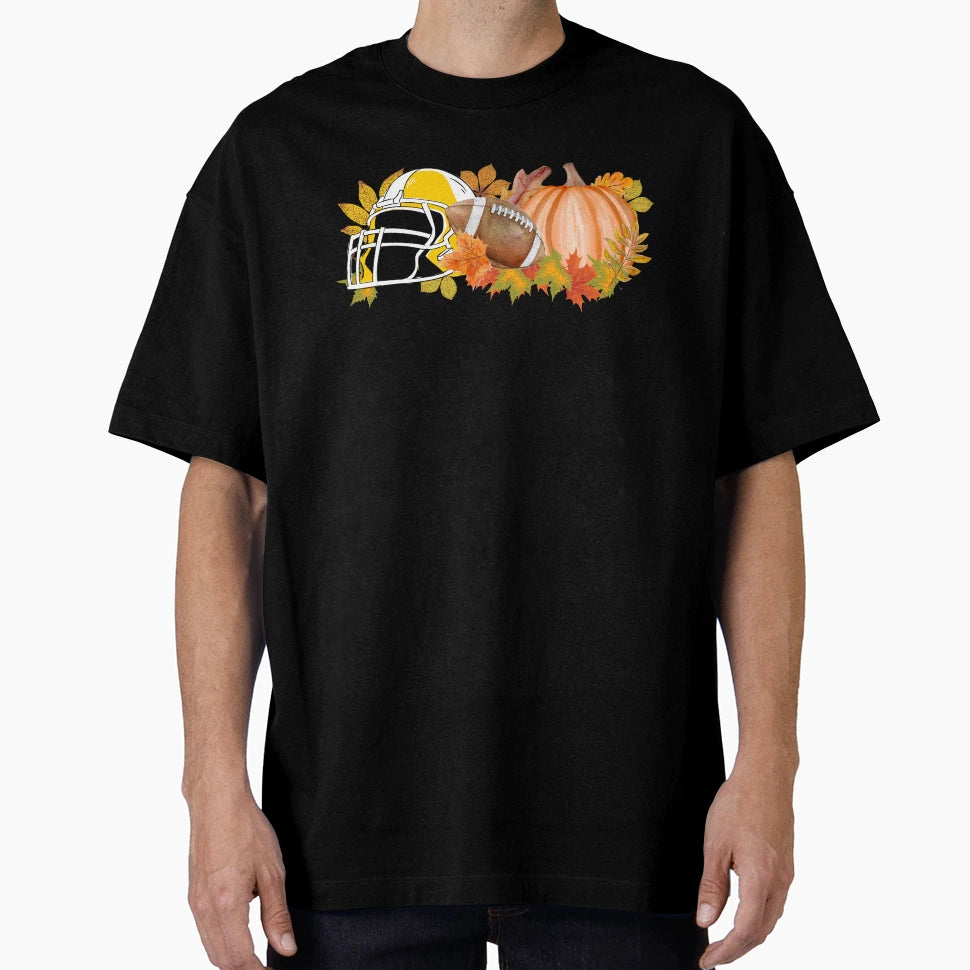 Fall Football T-Shirt - Aesthetic Graphic Men Women - T-Shirt, Sweatshirt, Hoodie
