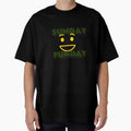 Sunday Funday Happy Smiley Face T-Shirt - Casual Everyday Wear for Adults - T-Shirt, Sweatshirt, Hoodie