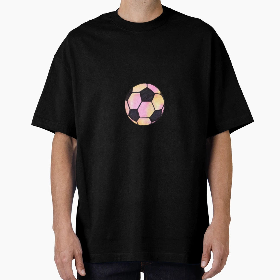 Watercolor Soccer Ball Art T-Shirt - Graphic Print for Adults - T-Shirt, Sweatshirt, Hoodie