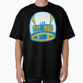 Los Angeles Throwback Football Helmet T-Shirt - Aesthetic Graphic Men Women - T-Shirt, Sweatshirt, Hoodie