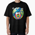 Global Love To Football Worldwide Game T-Shirt - Graphic Print Men Women - T-Shirt, Sweatshirt, Hoodie